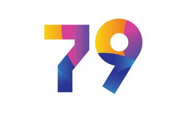 Colorful Logo Modern Business Innovation Blue