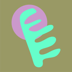 A collection of contemporary Matisse inspired posters. Abstract organic shape. Creative art, hand drawn collage set, Vector Illustration