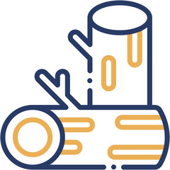 Vector Icon Wood, Tree, Trunks, Wooden, Forest, Nature