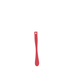 red paint brush