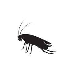 Cockroach icon,vector illustration logo design