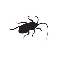 Cockroach icon,vector illustration logo design