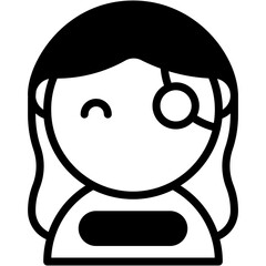 Vector Icon Cyborg, Robot, Automator, Futurist, Electronics, User