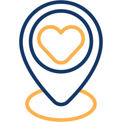 Vector Icon Location, Map, Pin, Region, Placeholder, Pointer