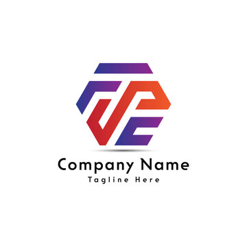 FPE letter creative logo design icon