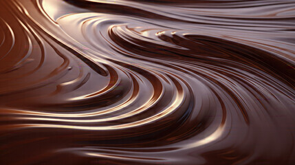 Chocolate flows Like a river background