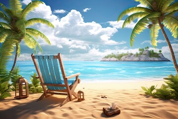 Beach Summer Vacation - Your Perfect Getaway: Spectacular Coastal Views, Sun-kissed Sands, and Blissful Relaxation Await