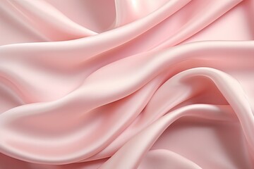 Obraz premium Blushing Bloom: Smooth Elegant Pink Silk Texture for Wedding Backgrounds