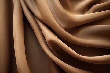 Champagne Chiaroscuro: Warm Sepia Tones and Textured Fabric Unveiled