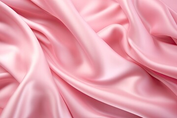 Obraz premium Valentine Backgrounds: Pink Purity - Smooth Elegant Silk Texture