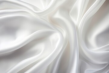 Silky Elegance: Smooth White Silk Cloth Wedding Background - A Stunning Visual for Luxurious Ceremonies
