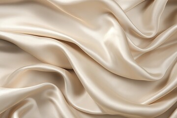 Silky Ripple: Grunge Silk Texture with Luxurious Cloth and Wavy Folds