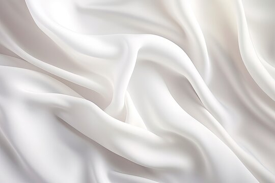White Silk Background
