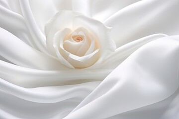 The Elegance of Smooth Elegant White Silk: The Perfect Wedding Background