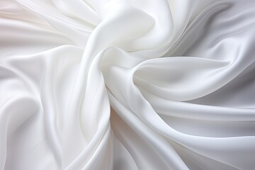 Obraz premium The Elegance of Smooth Elegant White Silk: Stunning Wedding Background