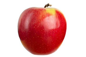 Red apple isolated on white background. File contains clipping path.