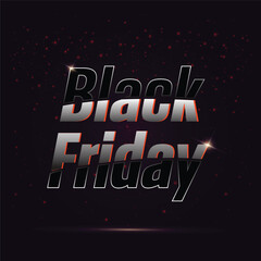 Black Friday sale banner. Modern minimal design with black and white typography. Screen backdrop for Instagram stories and post, mobile app, banners, cards. Stories template.