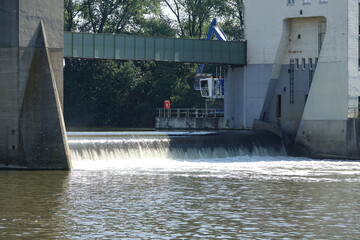 Staustufe Eddersheim am Main