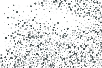 Silver glitter confetti, great design for any purpose. Party decor.