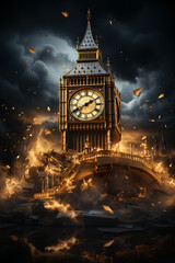 Black gold Big Ben