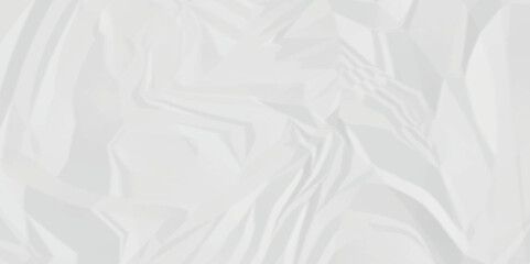 White crumpled paper texture. White wrinkled paper texture. White paper texture. White crumpled and top view textures can be used for background of text or any contents.