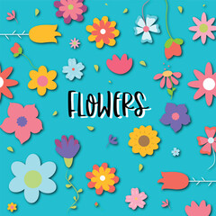 Flowers cliparts