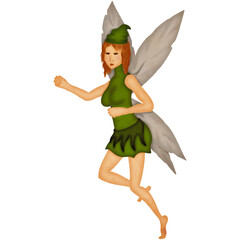 fairy with magic wand