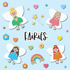 Fairies cliparts