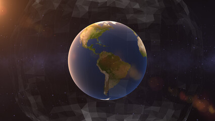 Depletion of ozone due to climate change and global warming