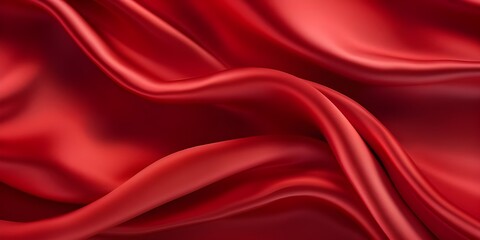 red silk background