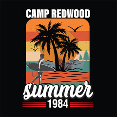 Obraz premium comp reword summer t shirt design 