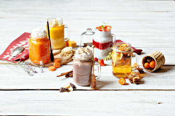 still life with delicious and healthy organic food