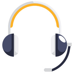 Technology And Devices_headsets filled outline icon,linear,outline,graphic,illustration
