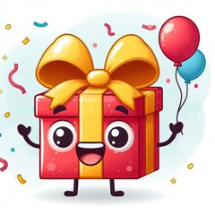 gift box with ribbon and bow