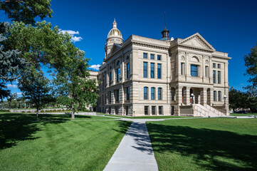 Fototapeta na wymiar State Capitol of Wyoming in Cheyenne