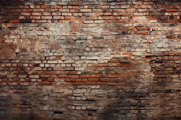 Background wall brick. Generative AI