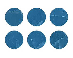 circle paper sticker set or empty sale tag