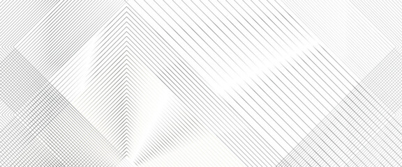 White geometric abstract transparent background overlap layer on bright space with lines effect decoration and line stripes curve abstract presentation background. - obrazy, fototapety, plakaty