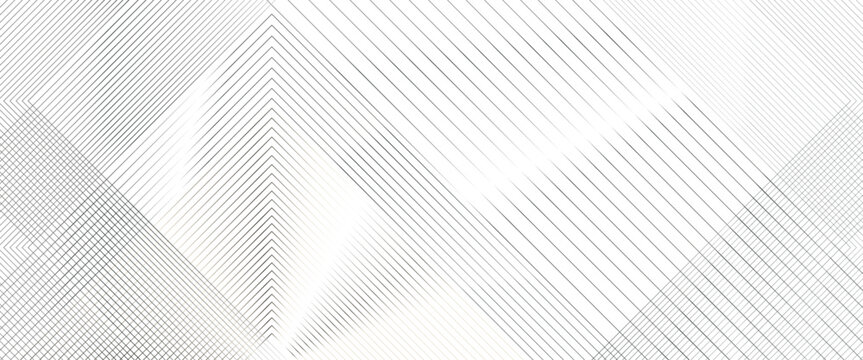 White geometric abstract transparent background overlap layer on bright space with lines effect decoration and line stripes curve abstract presentation background.