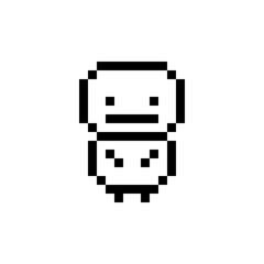 ドット絵のキャラ(緊張)