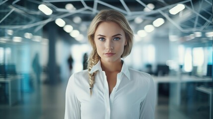 Portrait of a young businesswoman 