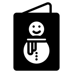 christmas card dualtone