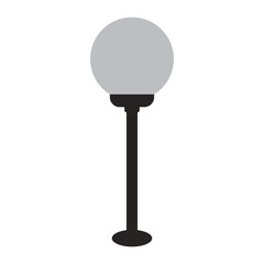 Garden lamp logo
