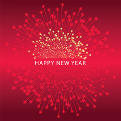 Merry Christmas and happy new year banner background with Xmas festive decoration