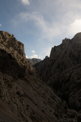 Mountain valley. I took this on an autumn hiking trip in the Picos de europa.