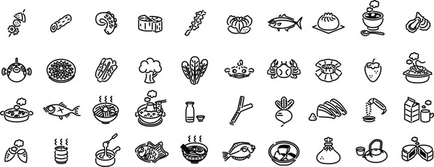 冬の味覚アイコン