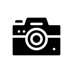 photo glyph icon