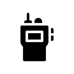 walkie talkie glyph icon