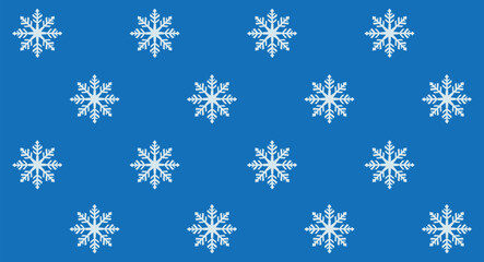 Snowflakes with seamless pattern. Pattern for wellcom winter