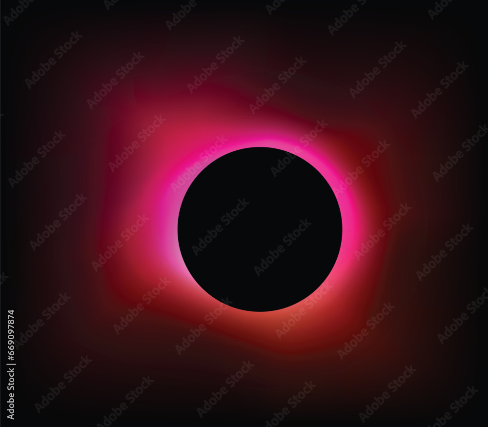 Aufkleber round gradient vector background. circle light banner with gradient